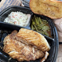 Laguna Madre Seafood Company - 2 piece grilled cod delicious