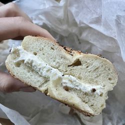 Park Bagels - Everything bagel With Cream Cheese