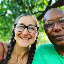 Salud Massage & Healing Arts - Your Therapist enjoying the summer with hubby.