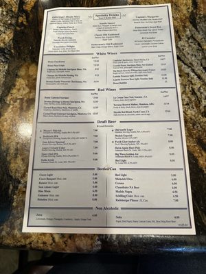 Menu photo 8 The Fisherman's Restaurant Seattle, WA Menu photo 8 The Fisherman's Restaurant Seattle, WA