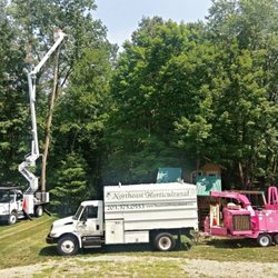 Northeast Horticultural Services - Chip Trucks - Pink, Passion and Precision