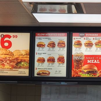 Arby's - Menu 03/2025 - Fast Food Near Me - Johnson Creek, Wisconsin