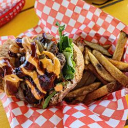 50's Burgers - Texas BBQ burger