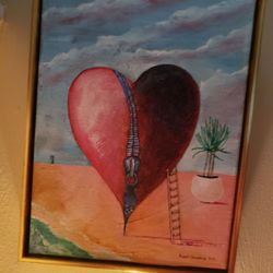 The Manos Gallery - This beautiful piece by Ernesto himself is possibly my favorite in the house...always gets admiring remarks from my guests.