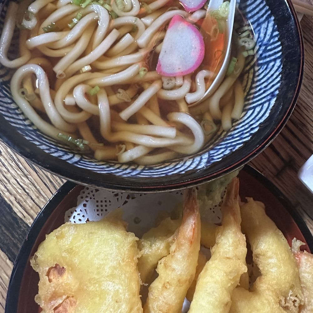 Misaki - Shrimp and Veggie Tempura Udon - Sushi Bars Near Me - Aurora, Colorado Misaki - Shrimp and Veggie Tempura Udon - Sushi Bars Near Me - Aurora, Colorado