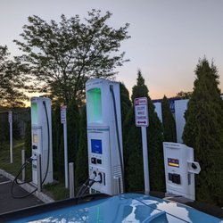 Electrify America Charging Station - Checking stations
