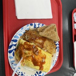 Woodfield Diner - Western Omelot platter