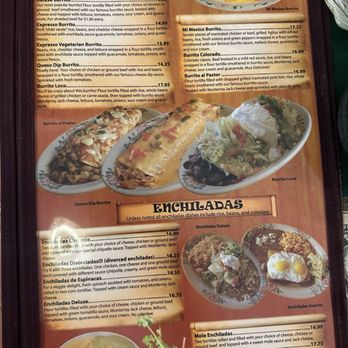 Mi Mexico - Menu 8/2/24 - Mexican Near Me - Bellingham, Washington