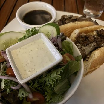 808 Craft House - French dip and side salad. It was fine. - Hawaiian Near Me - Kapolei, Hawaii