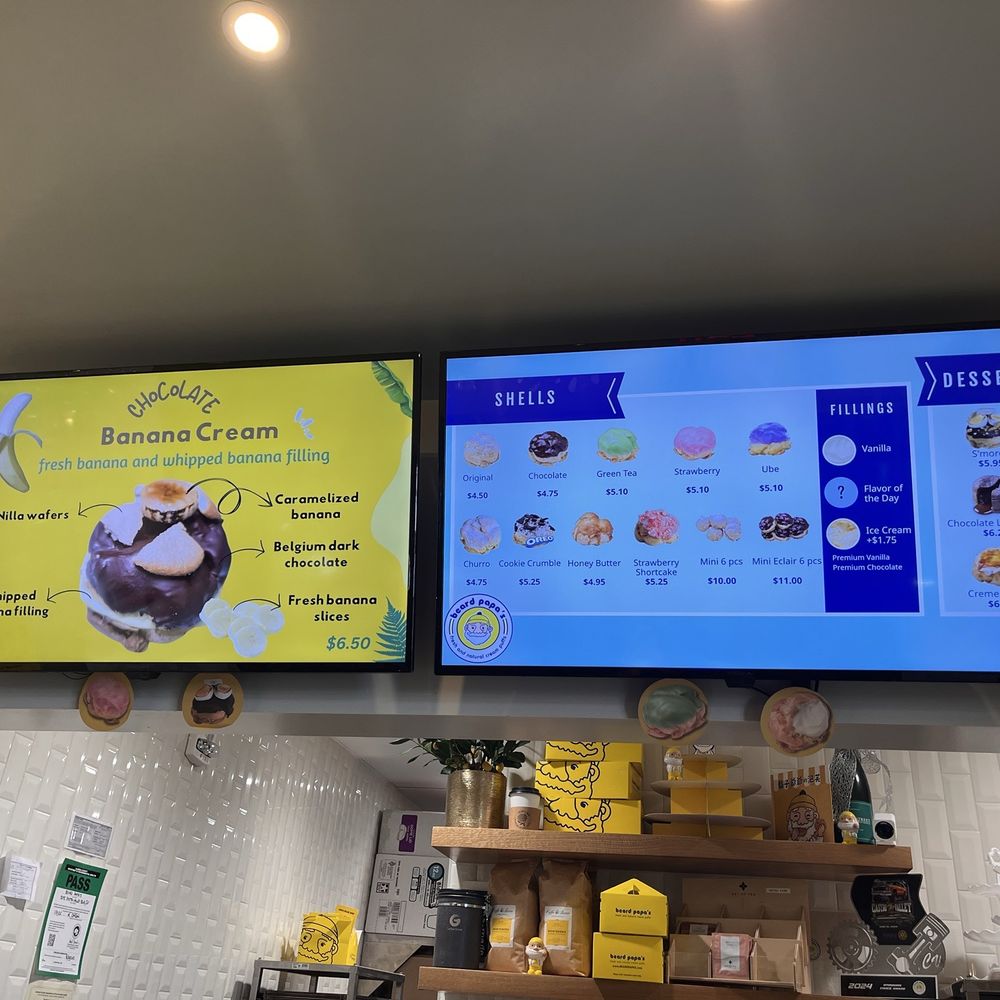Beard Papa's Castro Valley - Menu - Desserts Near Me - Castro Valley, California Beard Papa's Castro Valley - Menu - Desserts Near Me - Castro Valley, California