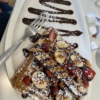 Omelet Bar - Choco Hazelnut waffles - Breakfast & Brunch Near Me - Orlando, Florida Omelet Bar - Choco Hazelnut waffles - Breakfast & Brunch Near Me - Orlando, Florida