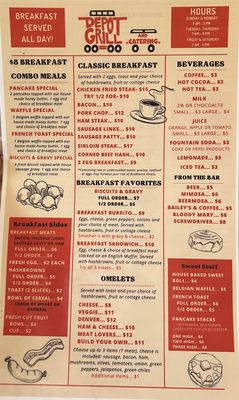 Menu photo 1 Depot Grill And Catering Twin Falls, ID Menu photo 1 Depot Grill And Catering Twin Falls, ID