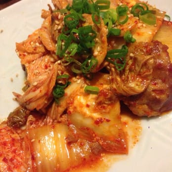 Ichiriki - Another appetizer. Pork kimchi. *MUST TRY* - Japanese Near Me - Honolulu, Hawaii Ichiriki - Another appetizer. Pork kimchi. *MUST TRY* - Japanese Near Me - Honolulu, Hawaii
