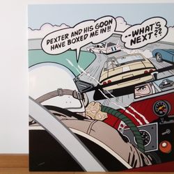 The Art of Nat Reed Gallery - RACE !   Painting  34 x 39in