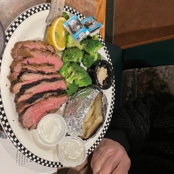 Black Bear Diner Sequim - Hubbys steak. He enjoyed it. - American Near Me - Sequim, Washington