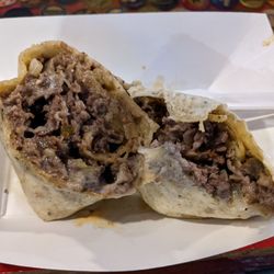 Cork Down Saloon - Southwest steak and cheese wrap