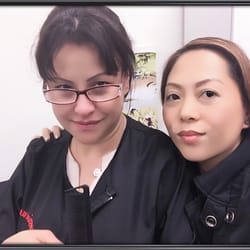 Coastline Beauty College - With my favorite classmate