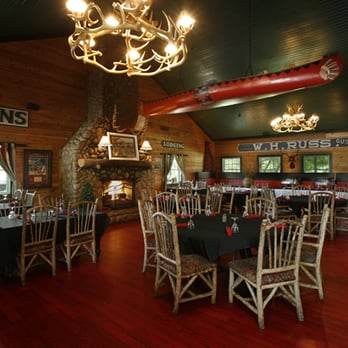 Thunder Bay Grille - warm woods blended with the stone fireplaces to create a warm inviting atmosphere. - New American Near Me - Davenport, Iowa Thunder Bay Grille - warm woods blended with the stone fireplaces to create a warm inviting atmosphere. - New American Near Me - Davenport, Iowa