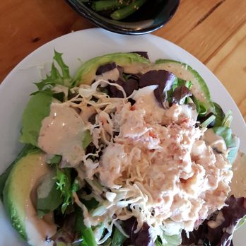 Fukada - Crab and avocado salad with creamy tomato dressing, yum! - Japanese Near Me - Irvine, California
