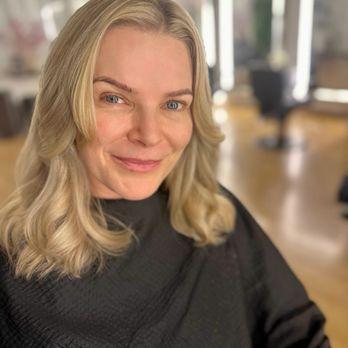Illumi Salon - Balayage and haircut to blend grays in - Hair Salons Near Me - Mountain View, California
