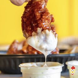 Wings Over Raleigh - Tenders dipped in ranch.