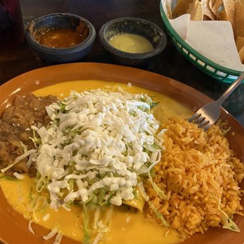 Mestizos - Barbacoa enchiladas - Mexican Near Me - Conroe, Texas