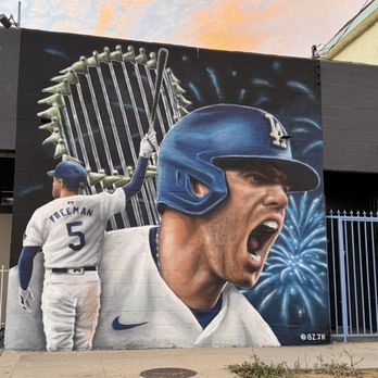 The Clubhouse - Freddie Freeman Mural - Comic Books Near Me - Hawthorne, California The Clubhouse - Freddie Freeman Mural - Comic Books Near Me - Hawthorne, California
