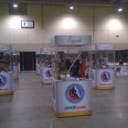 The Gentleman's Expo - Legends of hockey exhibit.