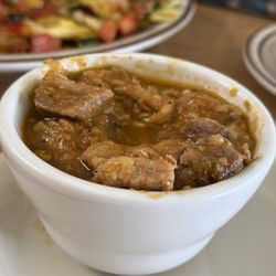 Noe’s Cafe - Chile Verde (pork) absolutely delicious. Spicy, aromatic, tender, savory! Very impressed.