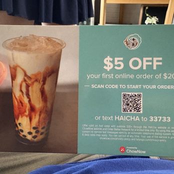 HaiCha - Online Offer - Bubble Tea Near Me - Pasadena, California