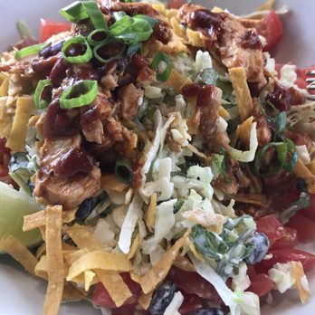 California Pizza Kitchen - The Original BBQ Chicken Chopped Salad half portion - Pizza Near Me - Pasadena, California