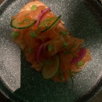 Native Son - This is the salmon toast. - Cafes Near Me - Merced, California
