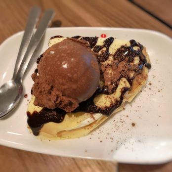 August 8 - August 8 - Ice Cream Mille Cake (birthday special, delicious slice!) - Japanese Near Me - Brampton, Ontario