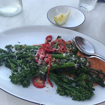 Herb & Sea - roasted broccolini - Seafood Near Me - Encinitas, California
