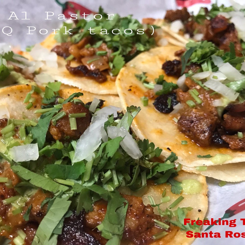 Freaking Tacos - BBQ Pork mini tacos - Mexican Near Me - Santa Rosa, California Freaking Tacos - BBQ Pork mini tacos - Mexican Near Me - Santa Rosa, California