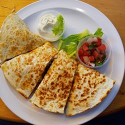 Poco Loco Tacos - BBQ chicken quesadilla
