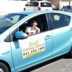 G & G Driving School - Another student, April, after training through G & G Driving School is successful on the DMV driving test today!