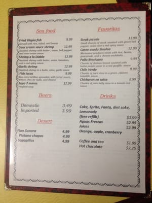Menu photo 7 El Tomate Restaurant San Francisco, CA Menu photo 7 El Tomate Restaurant San Francisco, CA