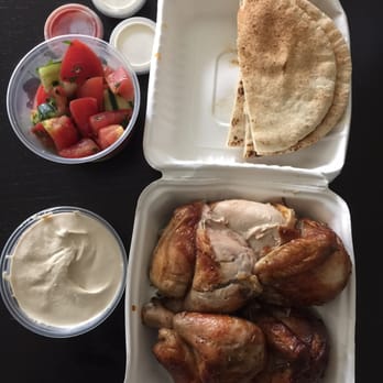 Palmyra - Whole rotisserie chicken meal - Mediterranean Near Me - San Francisco, California
