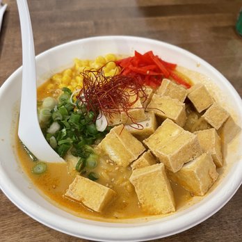 Corner 11 Poke & Ramen - Spicy ramen with tofu - Poke Near Me - Strongsville, Ohio Corner 11 Poke & Ramen - Spicy ramen with tofu - Poke Near Me - Strongsville, Ohio