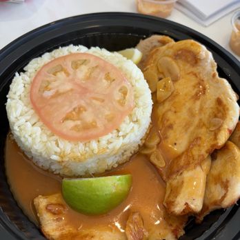 Bossa Fish - GRILLED CHICKEN IN GARLIC SAUCE (pechuga de pollo ajillo) - Seafood Near Me - Elizabeth, New Jersey