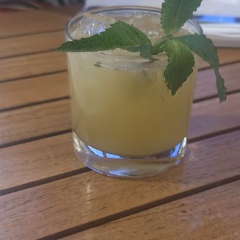 The Black Whale - Peach snapps drink - Seafood Near Me - New Bedford, Massachusetts