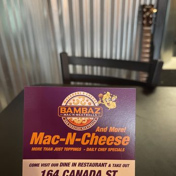 Bambaz - ows a menu for mac - n - cheese - Burgers Near Me - Lake George, New York