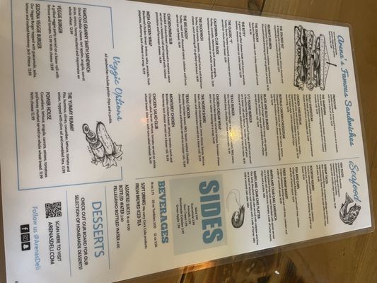 Menu photo 3 Arena's Deli Rehoboth Beach, DE Menu photo 3 Arena's Deli Rehoboth Beach, DE