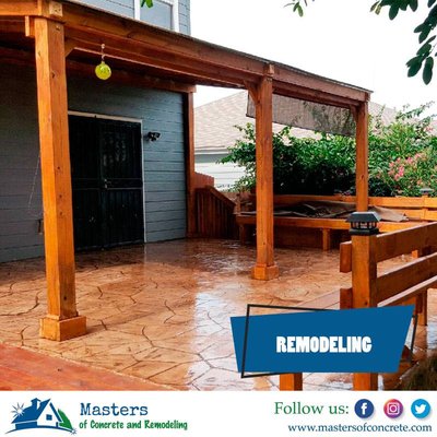 Masters of Concrete and Remodeling Logo