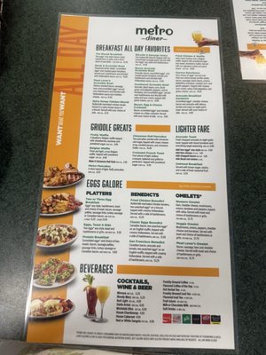 Menu photo 2 Metro Diner Kissimmee, FL Menu photo 2 Metro Diner Kissimmee, FL