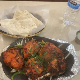 Chicken Tikka Sizzler Plain naan Chicken Tikka Sizzler Plain naan