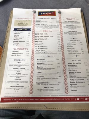Menu photo 1 Spuntino México, D.F., DIF Menu photo 1 Spuntino México, D.F., DIF