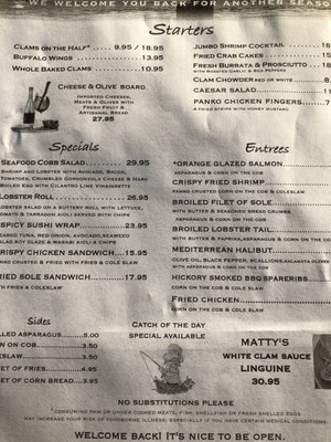 Menu photo 4 Matthew's Seafood House Ocean Beach, NY Menu photo 4 Matthew's Seafood House Ocean Beach, NY