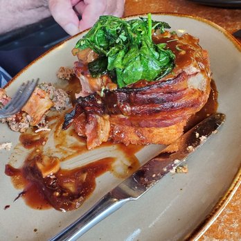 Rockwood - Bacon wrapped meatloaf - Sports Bars Near Me - Gainesville, Virginia Rockwood - Bacon wrapped meatloaf - Sports Bars Near Me - Gainesville, Virginia